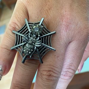 Costume jewelry spider ring